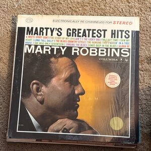 Columbia Marty Robbins Greatest Hits Vinyl